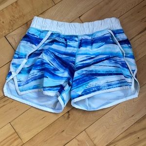 Multi color blue Ivivva shorts • size 14